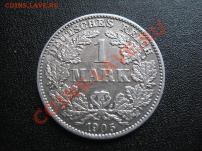 1905 Германия, 1 М G, серебро, до 17.12 в 22-10 мск - IMG_0197.JPG