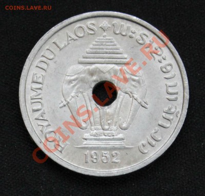 ЛАОС 20с   1952г. СЛОНИКИ  UNC   до 19.12.13г. в 22-00 - IMG_9597.JPG