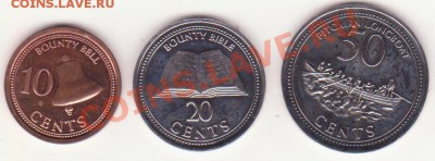 Острова Питкерн  3 монеты 2009 (Баунти) до 20.12.13. - Рисунок (38)