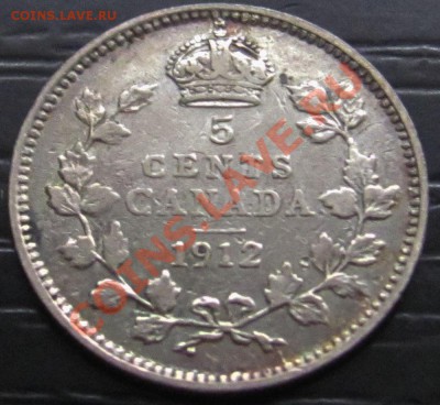 Z31 Ag Канада 5¢ 1912 VF до 20.12 в 22°° - Z31 5c 1912 VF_3