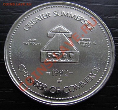 Z36 Канада торг. доллар Summerside PEI 1992 20.12 в 22°° - Z36 PEI 1992_1