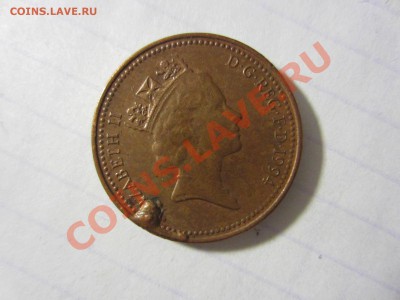1 пенни 1994 Брит, брак с 1-го рубля!!! - IMG_5713