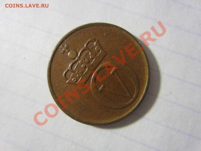 2 эре 1972 Норвегия, разворот брак с 1-го рубля!!! - IMG_5718