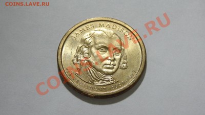 США, доллар, 4 президент Дж.Медисон до 17.12. в 22:30 - DSC09035.JPG