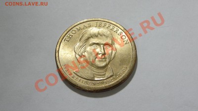 США, доллар, 3 президент Т.Джеферсон до 17.12. в 22:30 - DSC09023.JPG