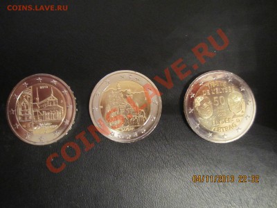2 евро ФРГ Б-вюрт,Бавария,Елисейский из роллов - IMG_2305.JPG