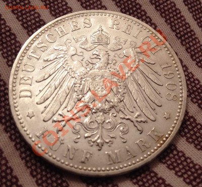 Германия 5 марок 1908 - image