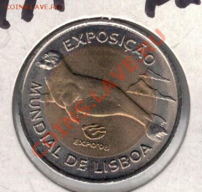 ПОРТУГАЛИЯ 100 ЭСКУДО 1997 ЭКСПО ТЮЛЕНЬ 19.12 В 22Ч (7511) - 4-порт100экс
