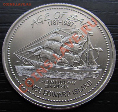 Z39 Канада торг. доллар AGE OF SAIL PEI 1987 21.12 в 22°° - Z39_2