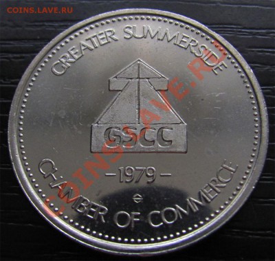Z40 Канада торг. доллар LOBSTER DOLLAR PEI 1979 21.12 в 22°° - Z40_1