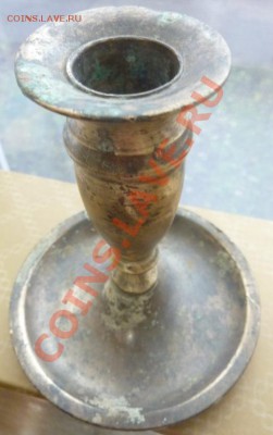 Подсвечник 19 в. БРОНЗА - 3700996566_1