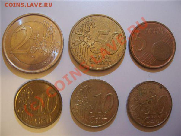 Евро и центы 1999-2003г. с рубля!!! до 07.02. 22.00 Мск - Euro 1.JPG