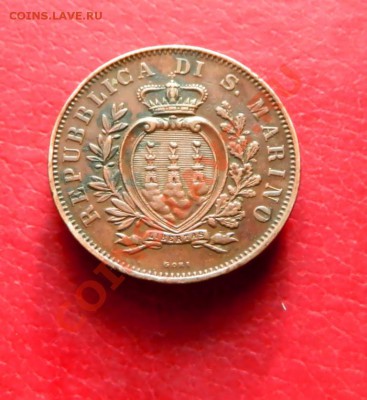 Сан Марино 10 чентезимо 1893-не частый год!до 16.12 - DSCN6570.JPG