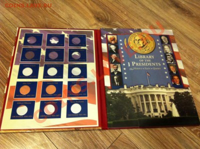 Альбомы под "Президенты США", большие, с книгой - IMG_2753.JPG