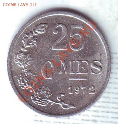 Люксембург.25 Сантимов.1972. до 23.12 - 19720067.JPG