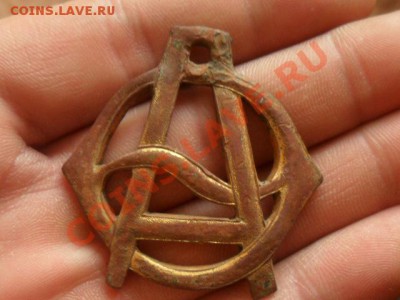 Вензель с погон Императрицы Александры Федоровны - SAM_6635.JPG