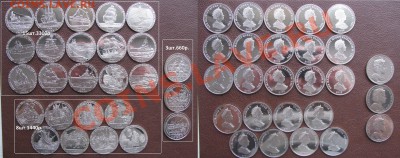 Иностранные монеты.Россыпь,кроны,серебро. От 22.11. - 3