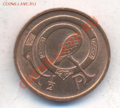 2 пенни 1971 г.До 19.12.13 г. 22-00 МСК . - Ирландия полпенни 1971 1