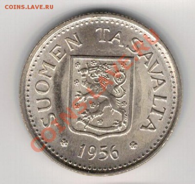 Ag Финляндия 100 марок 1956 до 23.12 в 22ч (7581) - 5-фин100-56