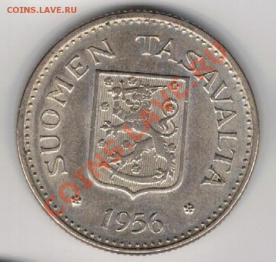 Ag Финляндия 200 марок 1956 до 23.12 в 22ч (7585) - 5-фин200-56