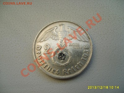 ГЕРМАНИЯ,2 РЕЙХСМАРКИ 1938 В (Гинденбург,Ag )!до 20.12.2013 - S6001343.JPG