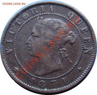 Z50 Канада 1¢ Остров Принца Эдуарда F-VF 1871 24.12 в 22°° - Z50 1c 1871 PEI_1