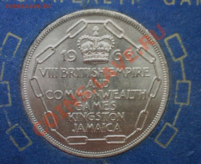 ЯМАЙКА 5 шиллингов1966г. ИГРЫ в блистере до 21.12 - 14092013(006)