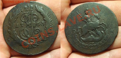 2 копейки 1758-1810 на оценку - 1763 спм