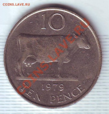 Гернси.10 пенсов.1979.Корова. до 25.12 - 19790055.JPG