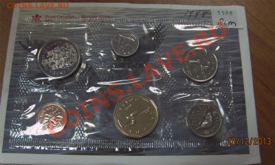 Z58 Канада годовой набор 1988 Proof Like до 26.12 в 22°° - Z58 Canada Set 1988_1