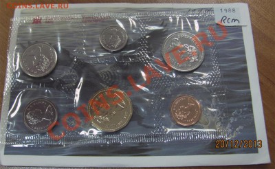Z58 Канада годовой набор 1988 Proof Like до 26.12 в 22°° - Z58 Canada Set 1988_2