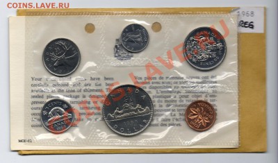 Z61 Канада годовой набор 1968 Proof Like до 26.12 в 22°° - Z61 Canada Set 1968_1