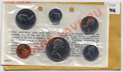 Z61 Канада годовой набор 1968 Proof Like до 26.12 в 22°° - Z61 Canada Set 1968_2