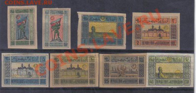 Марки Гражданская война Азербайджан №1 до 24.12 22.00мск - Марки Гражданская война Азербайджан №1