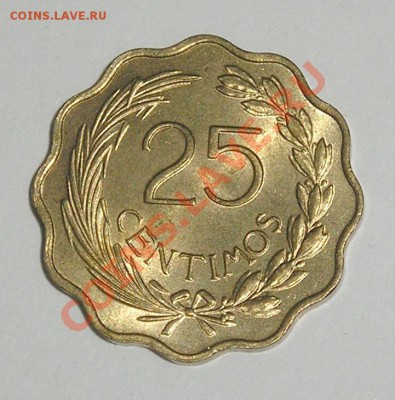 Парагвай, 10 Сентимос 1953 СОХРАН + БОНУС (23.12) - P1012794