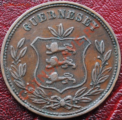 ГЕРНСИ - 8 дублей 1874 - С РУБЛЯ - до 27 декабря - 096
