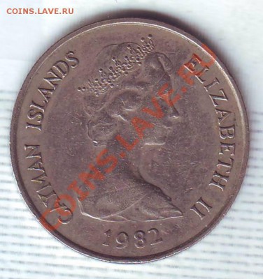 Кайманы.25 Центов.1982.Парусник. до 27.12 - 19820069.JPG