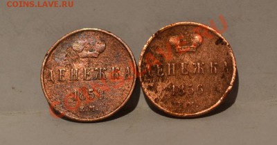 2 денежки 1858,56 года. - DSC_0037.JPG