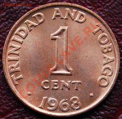 ТРИНИДАД И ТОБАГО - 1 цент 1966 - С РУБЛЯ - до 28 декабря - 262
