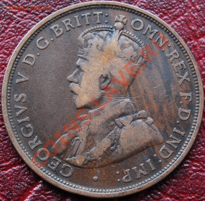 АВСТРАЛИЯ - 1 пенни 1911 - С РУБЛЯ - до 28 декабря - 261