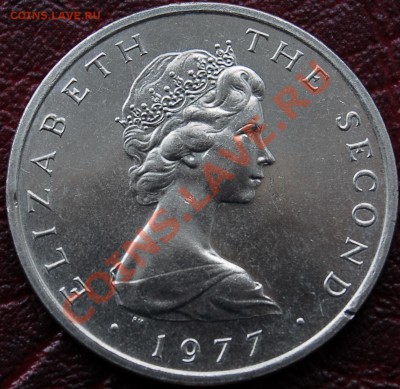ОСТРОВ МЭН - 10 пенсов 1977 - С РУБЛЯ - до 28 декабря - 187