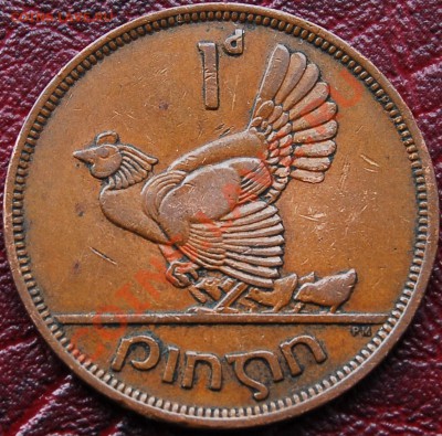 ИРЛАНДИЯ - 1 пенни 1942 - С РУБЛЯ - до 28 декабря - 206