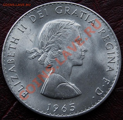ВЕЛИКОБРИТАНИЯ - Крона 1965 - С РУБЛЯ - до 28 декабря - 201
