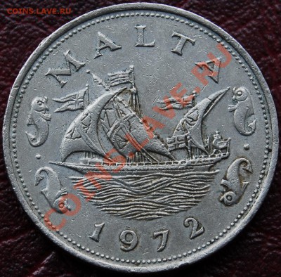 МАЛЬТА - 10 центов 1972 - С РУБЛЯ - до 28 декабря - 190