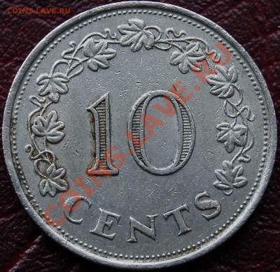 МАЛЬТА - 10 центов 1972 - С РУБЛЯ - до 28 декабря - 191