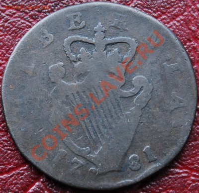 2 пенни 1781 - С РУБЛЯ - до 28 декабря - 180