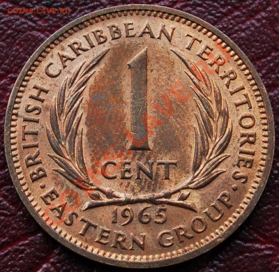 БРИТАНСКИЕ КАРИБЫ - 1 цент 1965 - С РУБЛЯ - до 28 декабря - 178