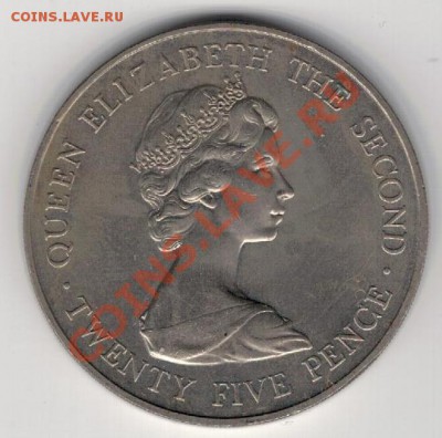 ГЕРНСИ КРОНА 1978 КОРОЛ.ВИЗИТ ДО 26.12 В 22.00МСК (7556) - 4-герн78