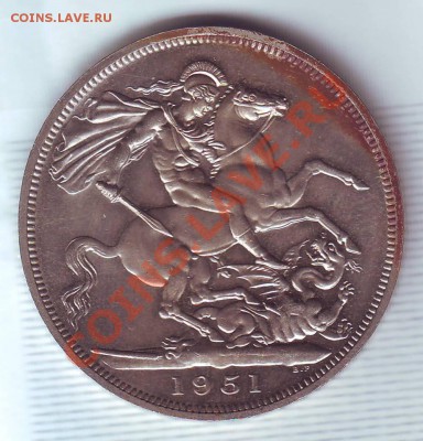 В.Британия.Крона.1951.Фестиваль. до 29.12 С РУБЛЯ - 19510029.JPG