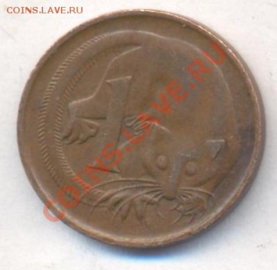 Австралия 1 цент 1966 г.До 25.12.13 г. 22-00 МСК . - Австралия 1 ц 1966 1